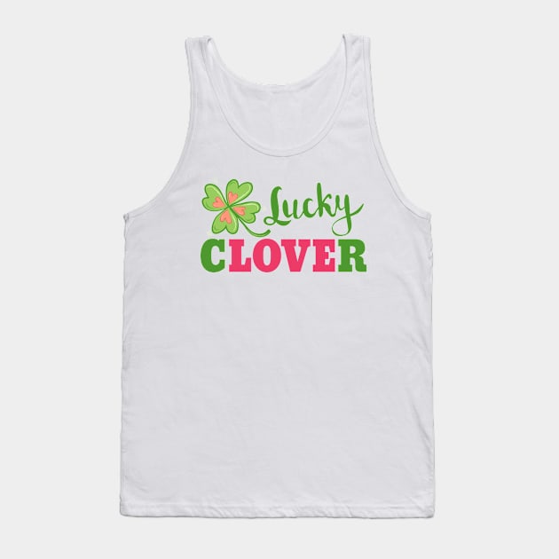 Lucky clover Tank Top by Sir13